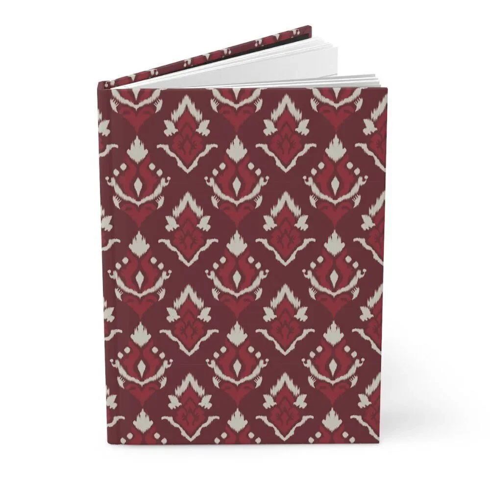 NWT Porter Anna- Crimson & Cream Journal 4-set